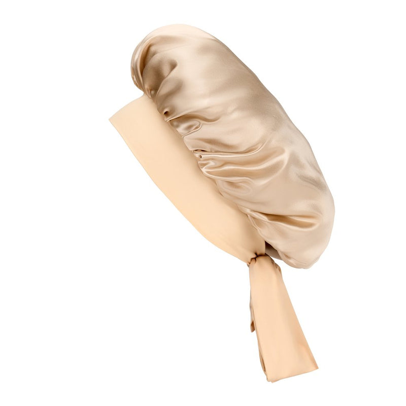 Blissy Bow Bonnet - Champagne