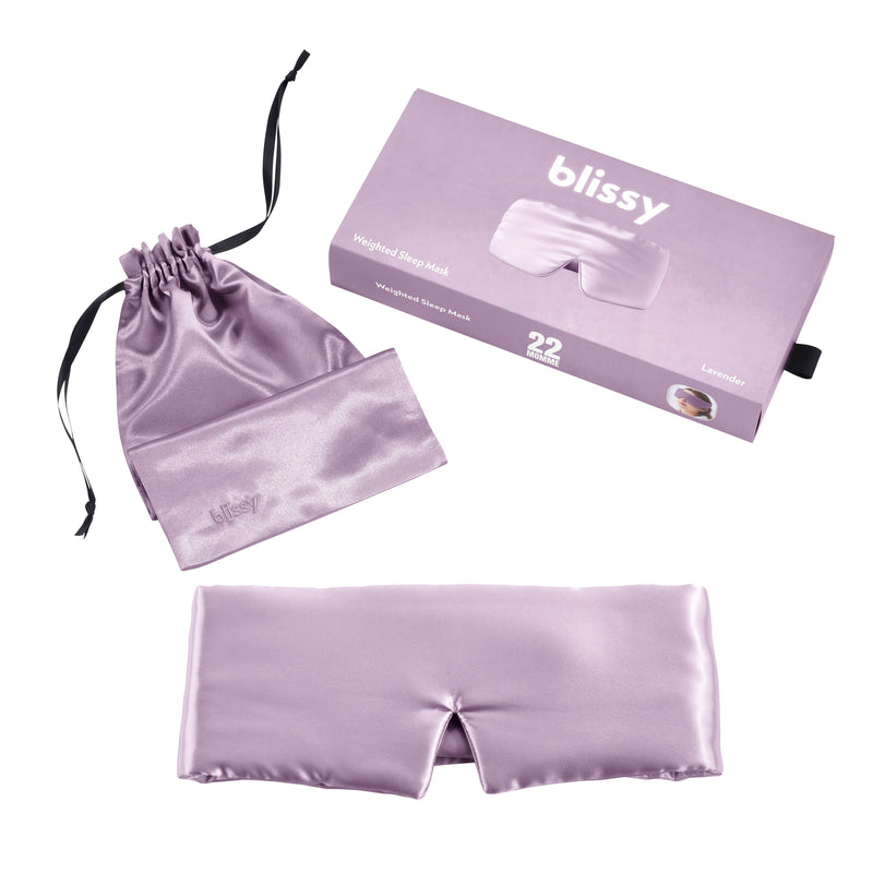 Sleep Mask - Lavender - Weighted