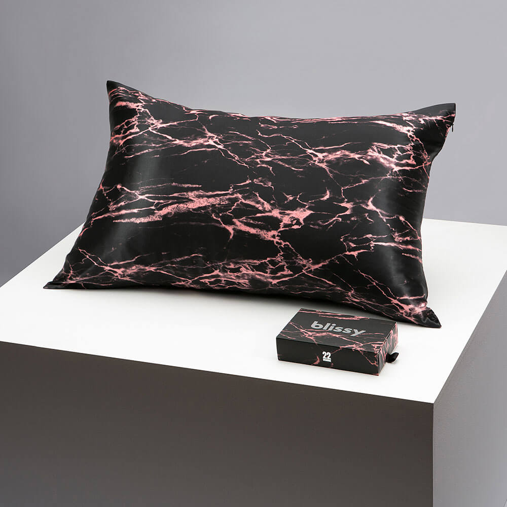 Damask Rose Silk Pillowcase – Drowsy