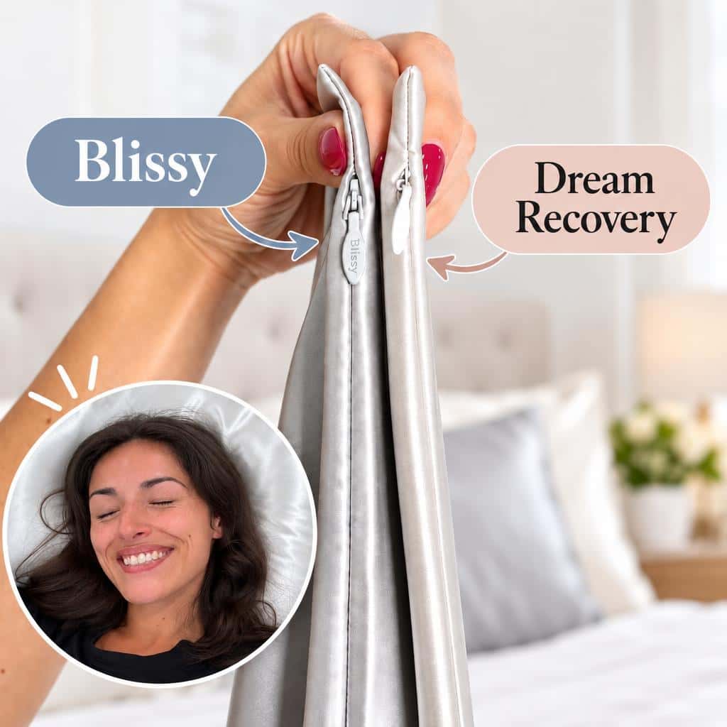 I Tested Blissy Against Dream Recovery's Silk Pillowcase. Here's My Honest Take.