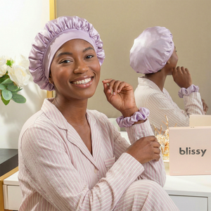 Blissy Bow Bonnet - Lavender