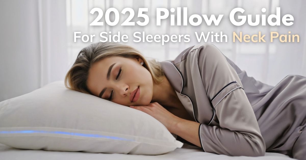 Best Pillow: Side Sleepers With Neck & Shoulder Pain (2025) – Blissy