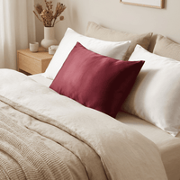 Pillowcase - Burgundy - King