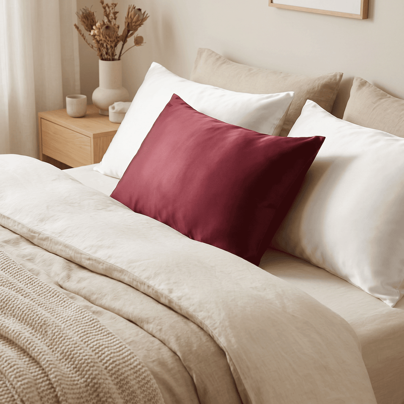 Pillowcase - Burgundy - King