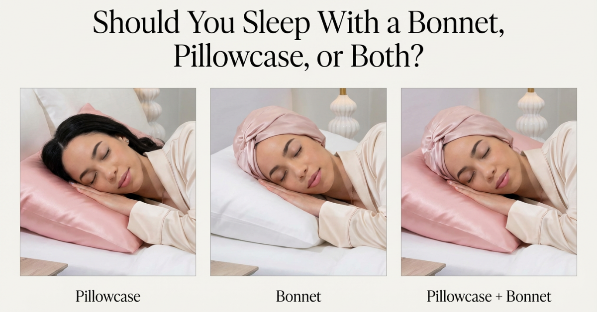 Silk Pillowcase vs Bonnet: Which Is Better for Hair, Skin, and Sleep