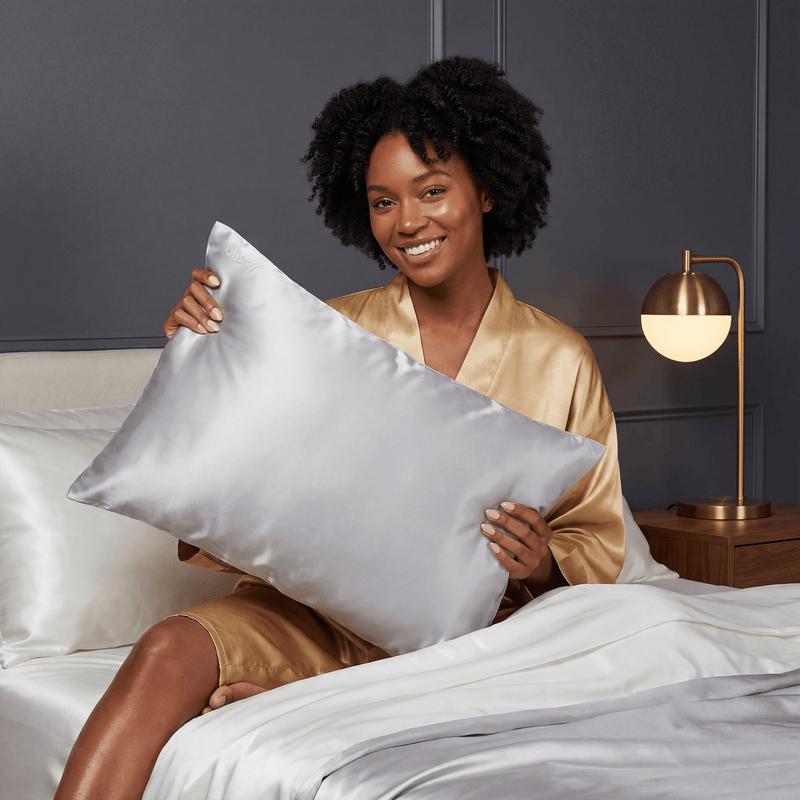 Pillowcase - Silver - King