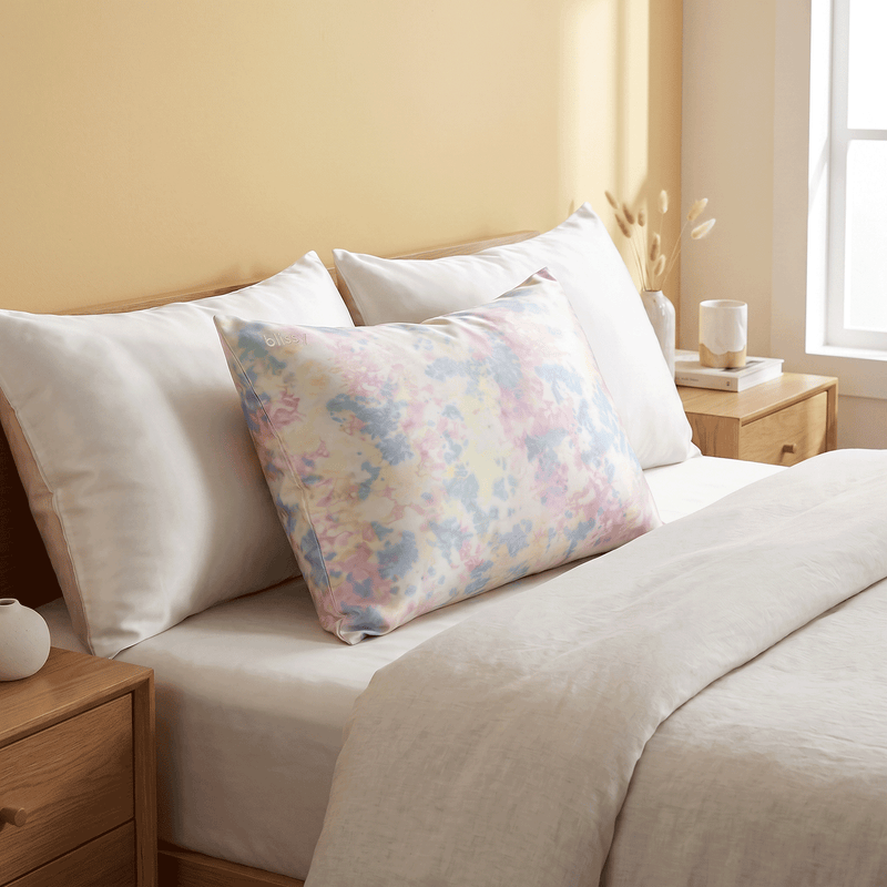 Pillowcase - Yellow Tie-Dye - Standard
