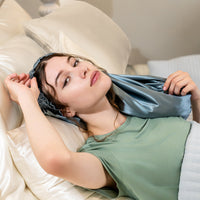 Blissy Cascade Bonnet - Ash Blue