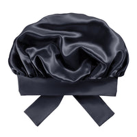 Blissy Bow Bonnet - Black