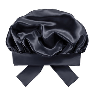 Blissy Bow Bonnet - Black