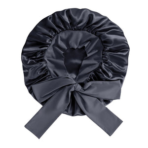 Blissy Bow Bonnet - Black