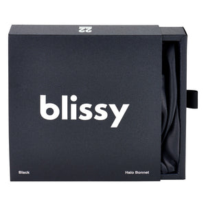 Blissy Halo Bonnet - Black