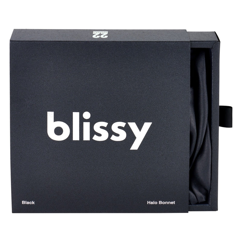Blissy Halo Bonnet - Black