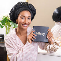 Blissy Halo Bonnet - Black