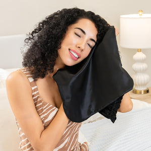 Blissy Cascade Bonnet - Black