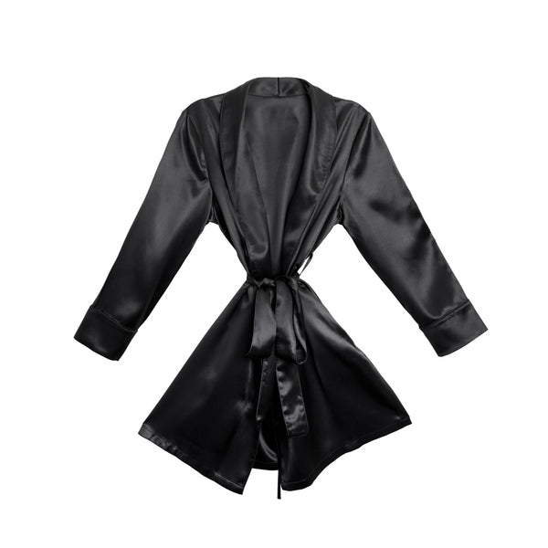 Blissy Signature Robe - Black