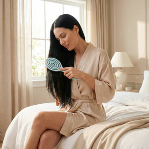 Blissy Detangling Brush - Blue