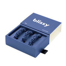 Load image into Gallery viewer, Blissy Skinny Scrunchies - Blue