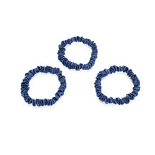 Load image into Gallery viewer, Blissy Skinny Scrunchies - Blue