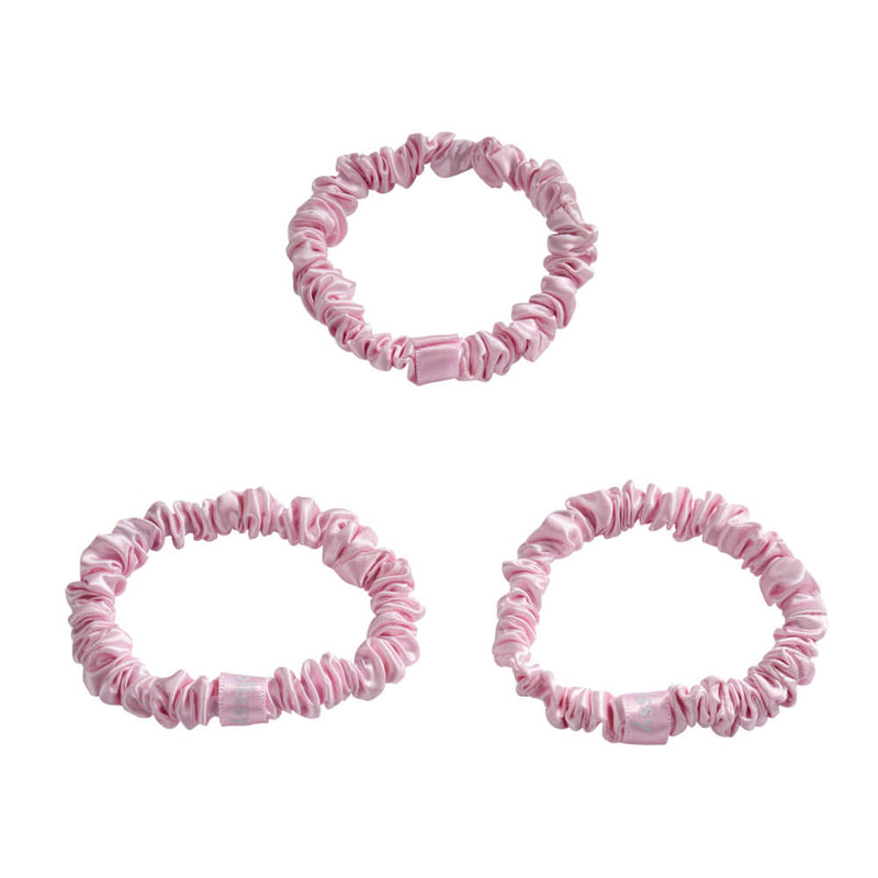 Blissy Skinny Scrunchies - Blush