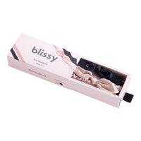 Blissy Bow Headband - Pink, Black