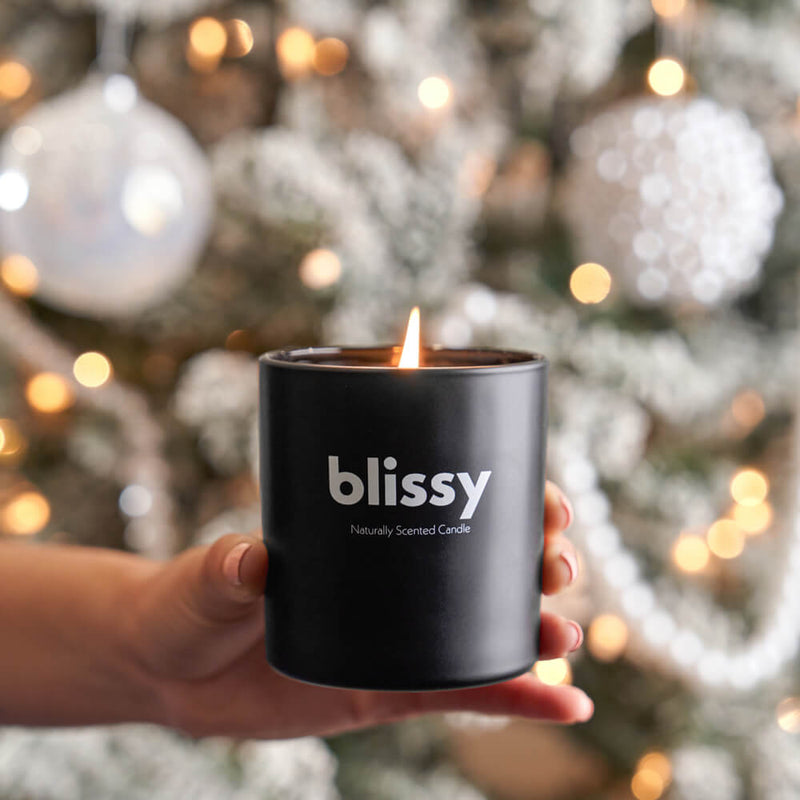 Blissy Candles - Woodsmoke & Leather