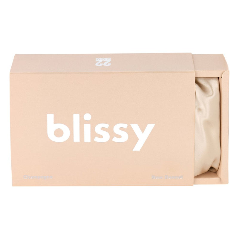 Blissy Bow Bonnet - Champagne