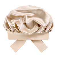 Blissy Bow Bonnet - Champagne