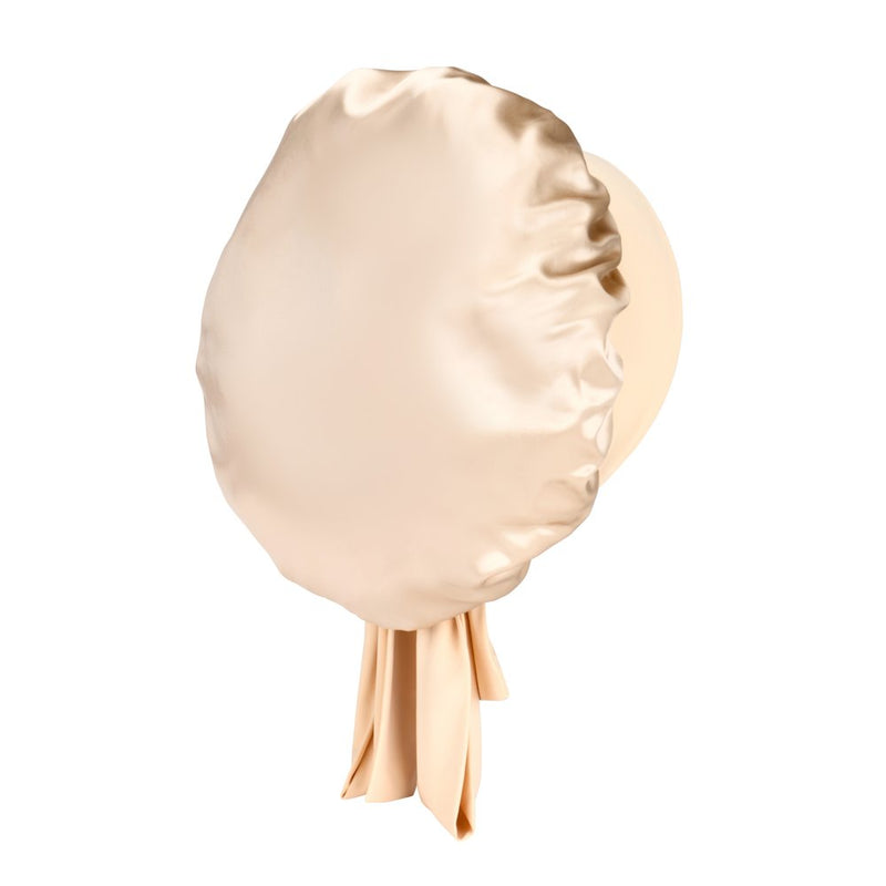 Blissy Bow Bonnet - Champagne