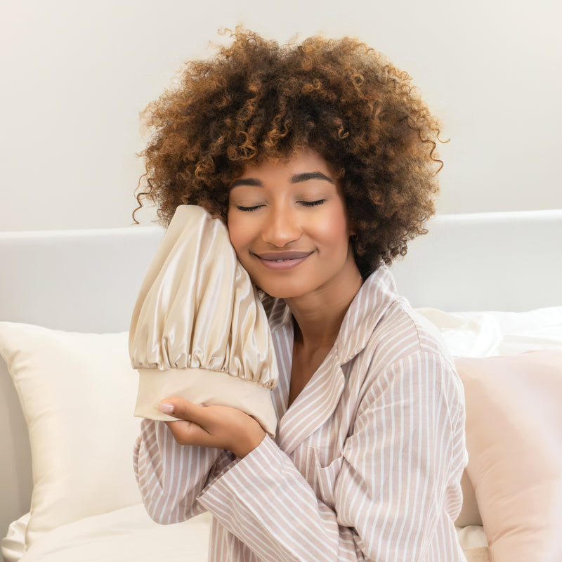 Blissy Halo Bonnet -   Champagne