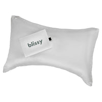 Crescent Pillowcase - Silver - Queen