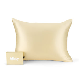 Blissy Pillowcase - Custard - Standard