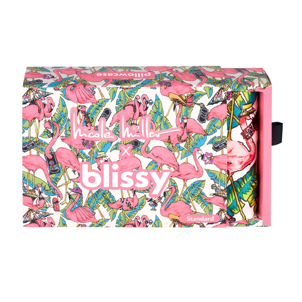 Pillowcase - Nicole Miller - Flamingo - Standard