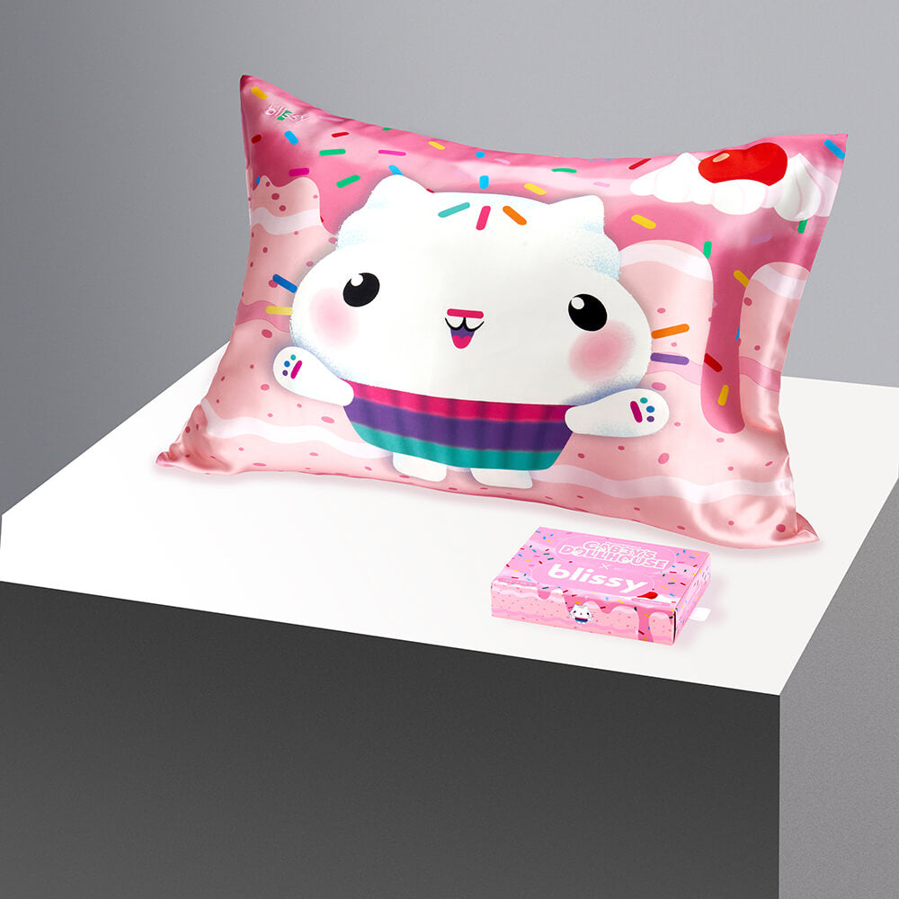 Blissy Gabby'S Dollhouse Pillowcase – 22 Momme Mulberry Silk, 100% Silk