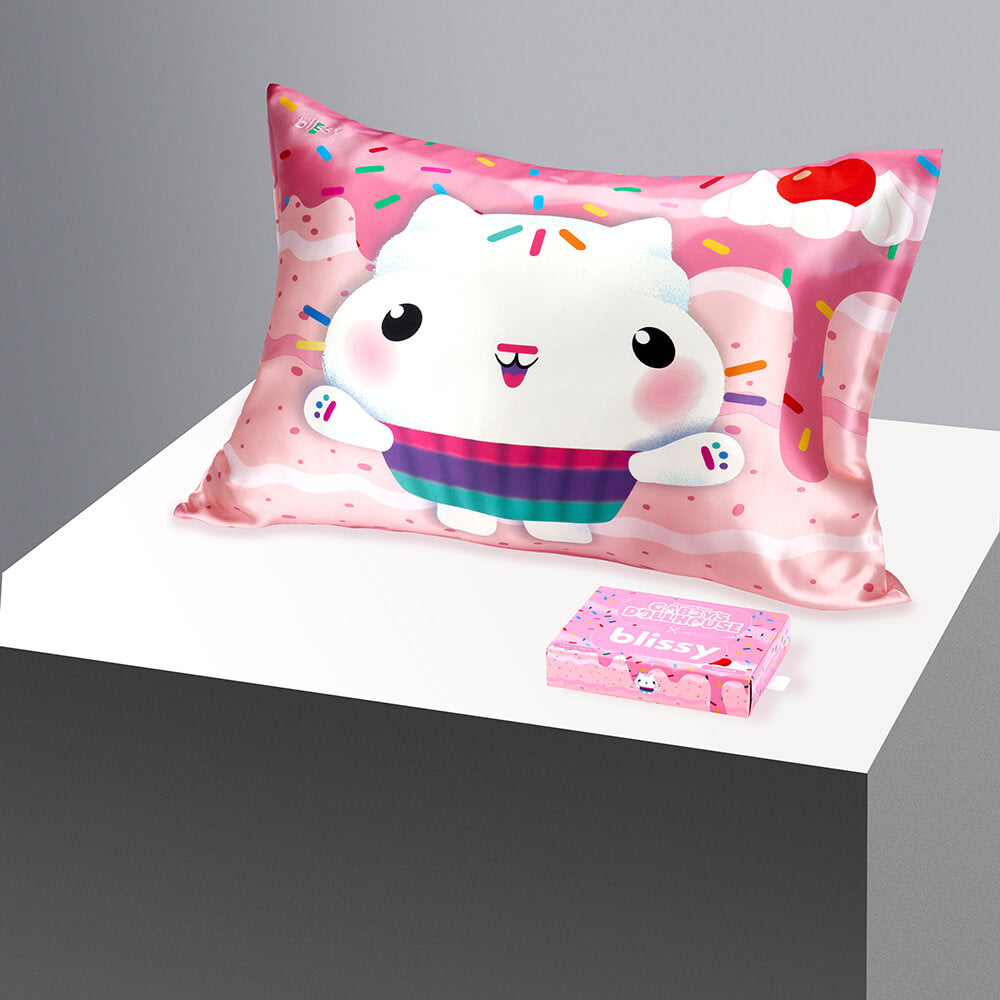 Pillowcase - Gabby's Dollhouse - Cakey Cat - Junior Standard