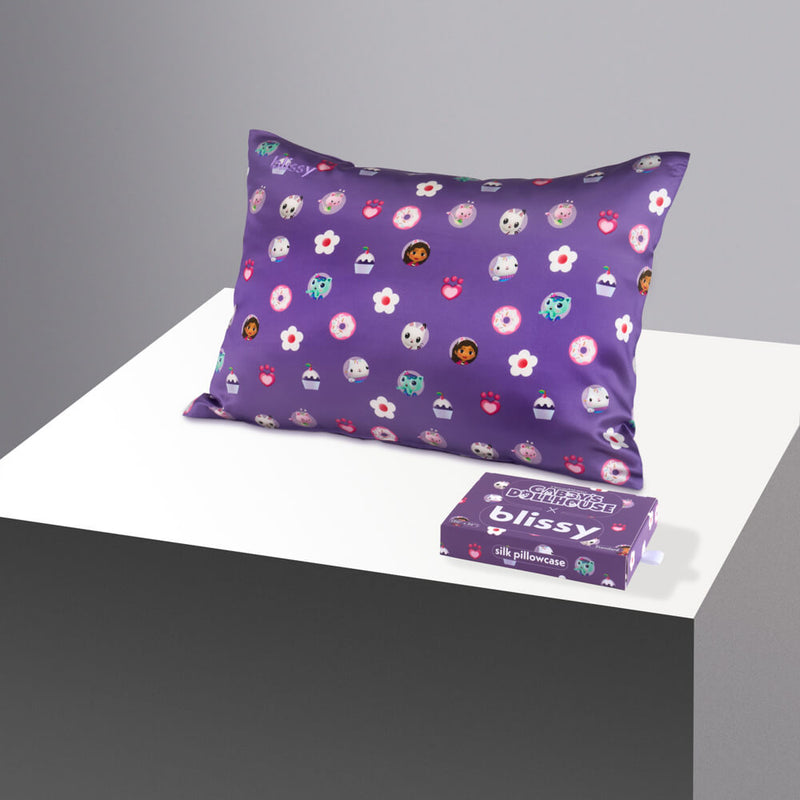 Pillowcase - Gabby's Dollhouse - Gabby and Friends - Youth - Blissy Gabby'S Dollhouse Pillowcase – 22 Momme Mulberry Silk, 100% Silk