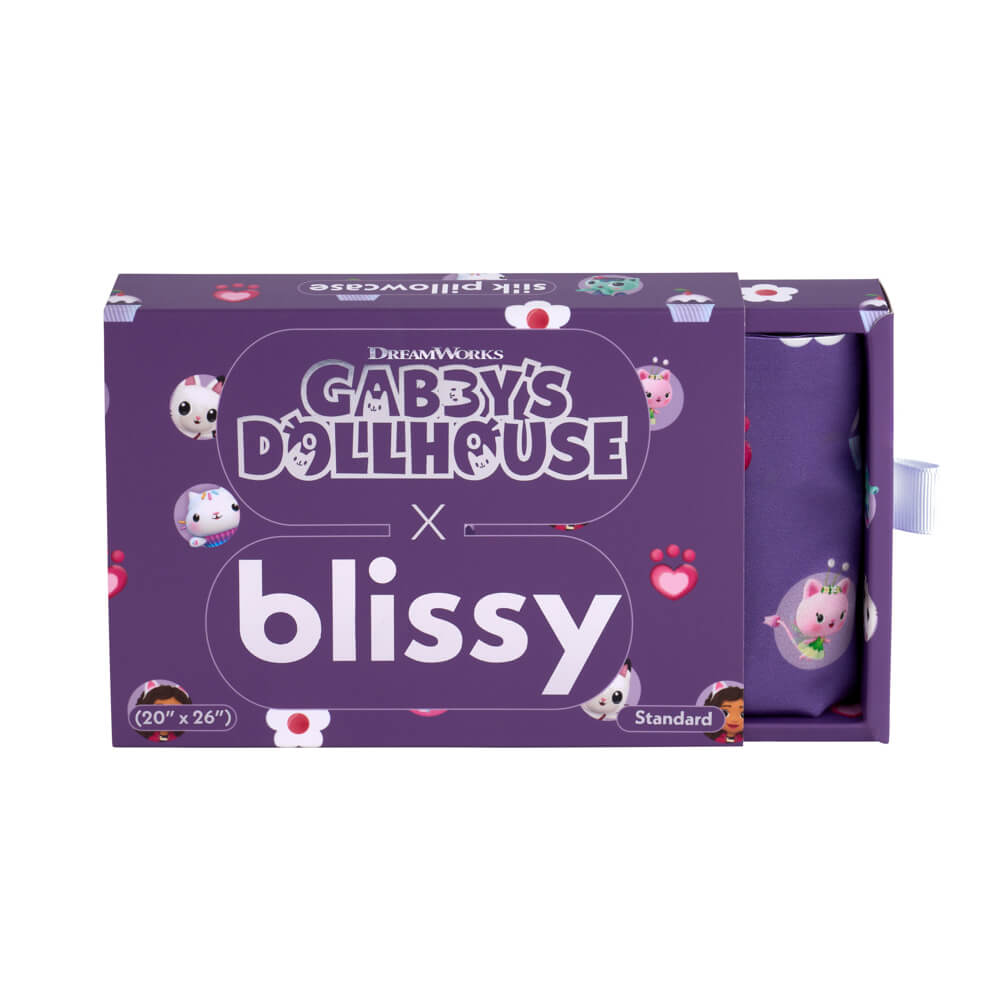 Blissy Mulberry Silk Pillowcase – Gabby'S Dollhouse Queen