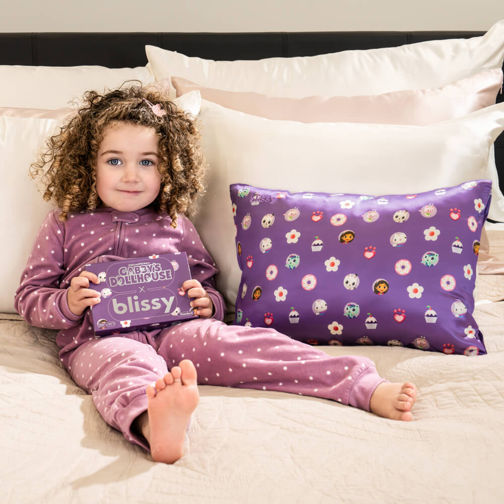 Gabby's Dollhouse Kids Beauty Standard Reversible Pillowcase Cover