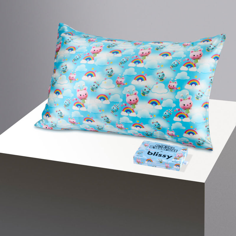 Pillowcase - Gabby's Dollhouse - Kitty Fairy - Youth - Blissy Gabby'S Dollhouse Pillowcase – 22 Momme Mulberry Silk, 100% Silk