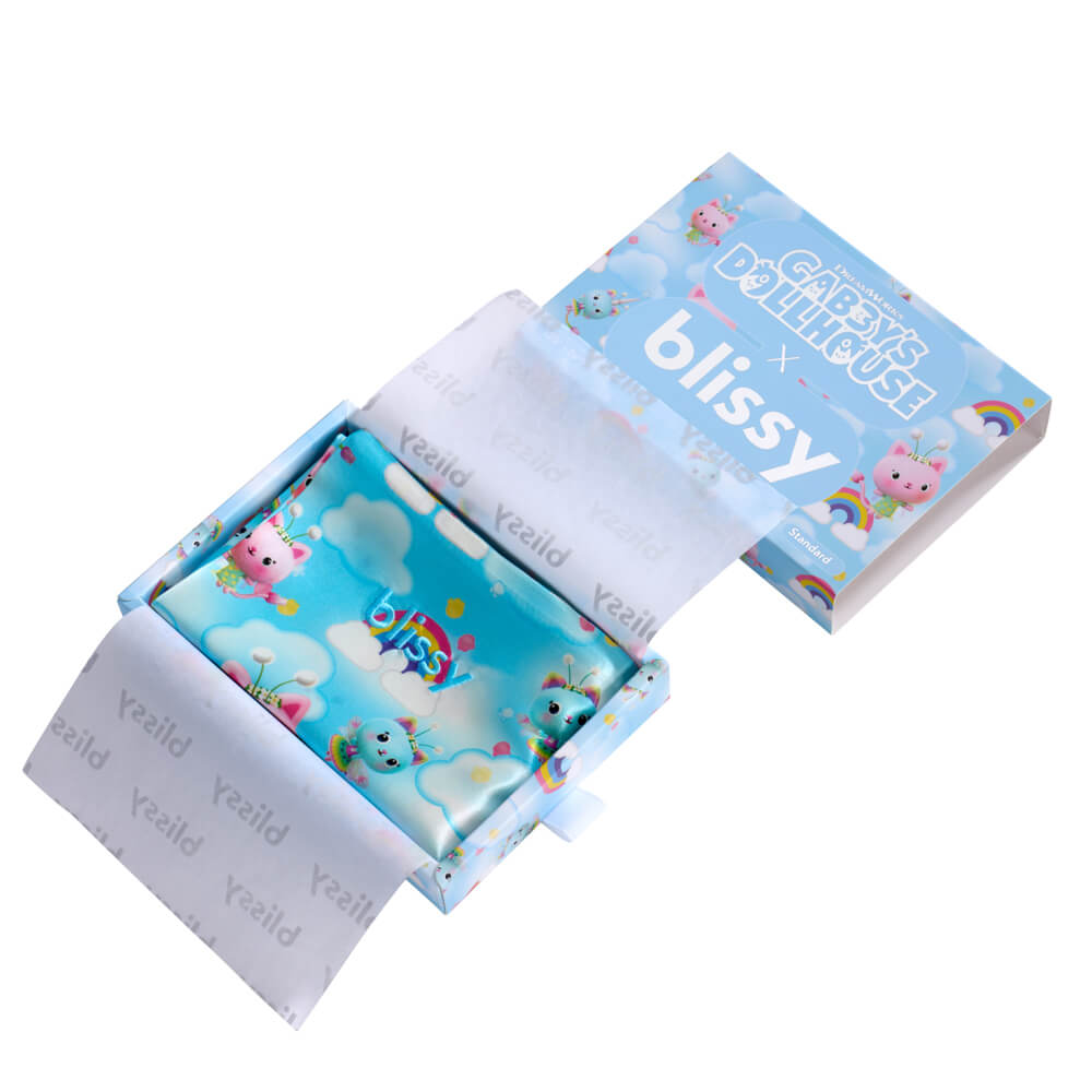 Blissy Queen Gabby'S Dollhouse Pillowcase Lifestyle – Mulberry Silk