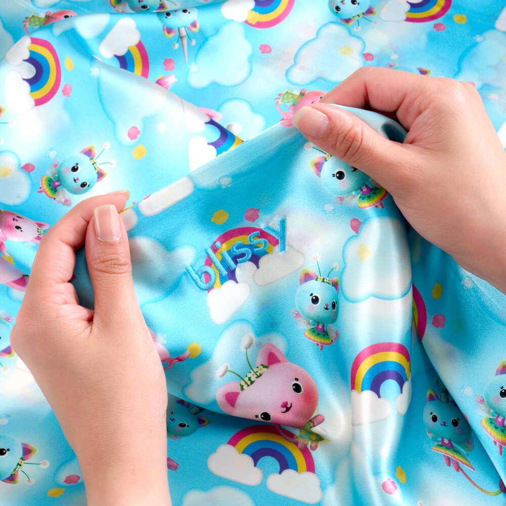 Blissy Gabby'S Dollhouse Pillowcase Lifestyle – Mulberry Silk