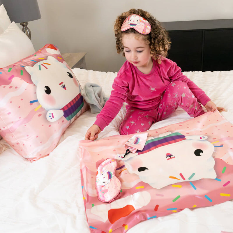 Pillowcase - Gabby's Dollhouse - Cakey Cat - Queen