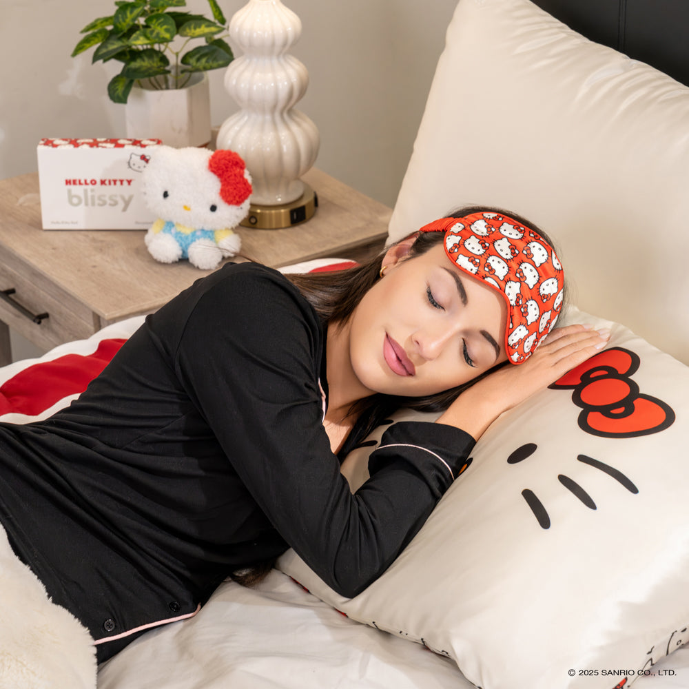 Blissy Mulberry Silk Sleep Mask – Happy Hello Kitty