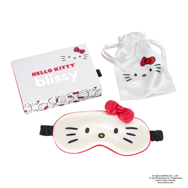 Blissy 100% Pure Mulberry Silk Hello Kitty Blissy Silk Pillowcase Lifestyle – Mulberry Silk