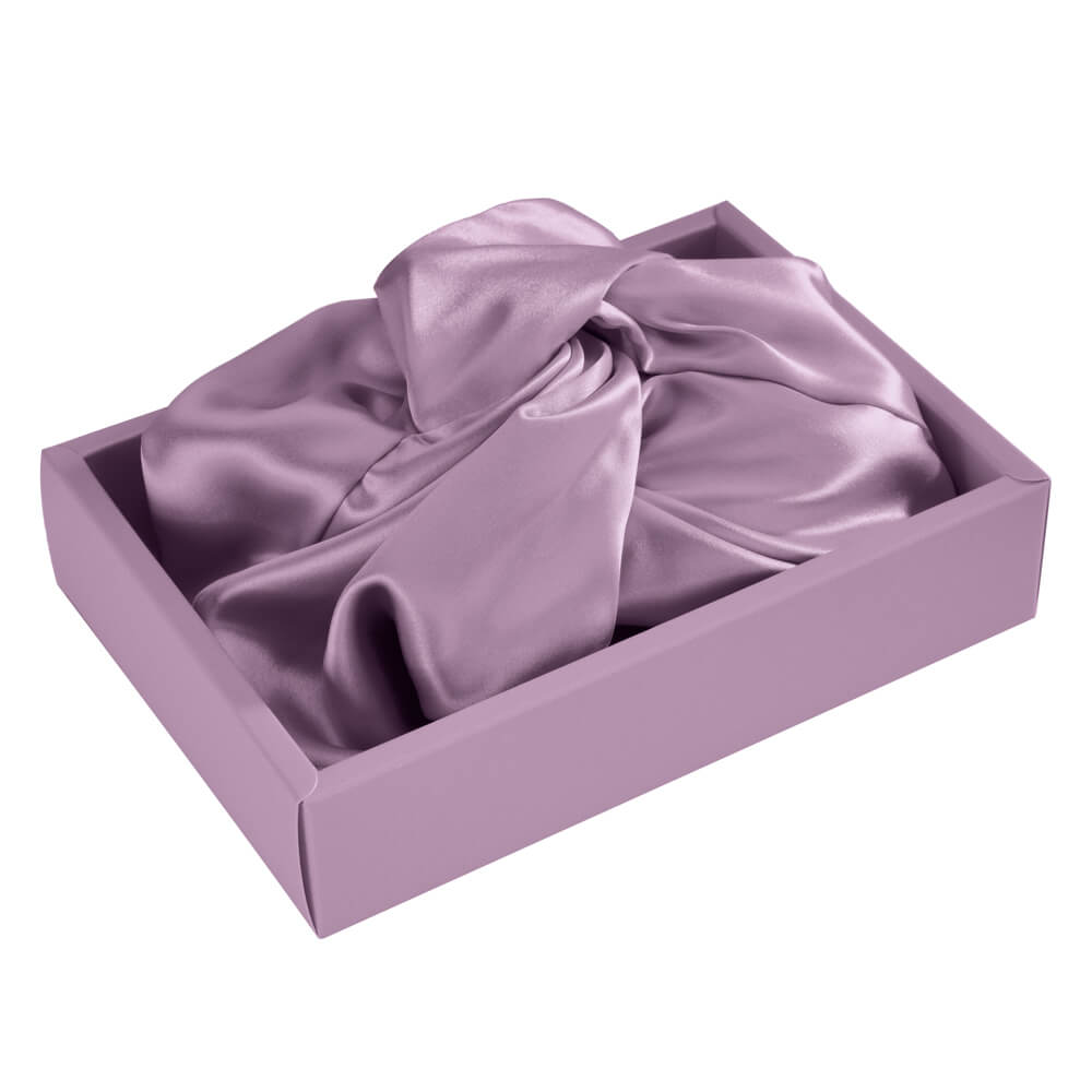 Blissy 100% Silk Bonnet - Lavender - 100% Mulberry Silk