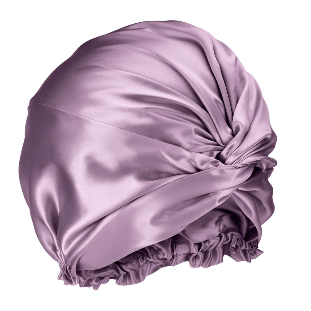 blissy lavender silk bonnet