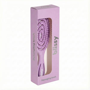 Lavender Mulberry Silk Blissy Detangling Brush – Blissy