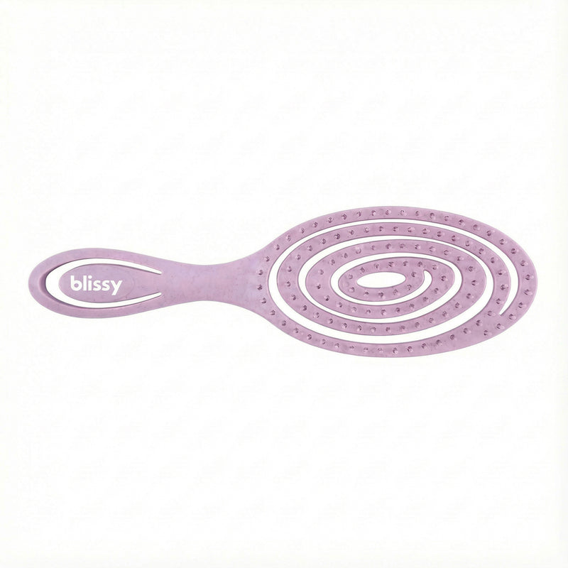 Blissy Lavender Silk Blissy Detangling Brush Detail –
