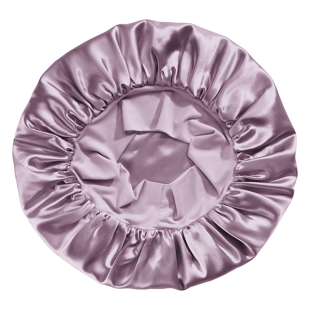 Blissy Lavender Silk Blissy Halo Bonnet Detail –