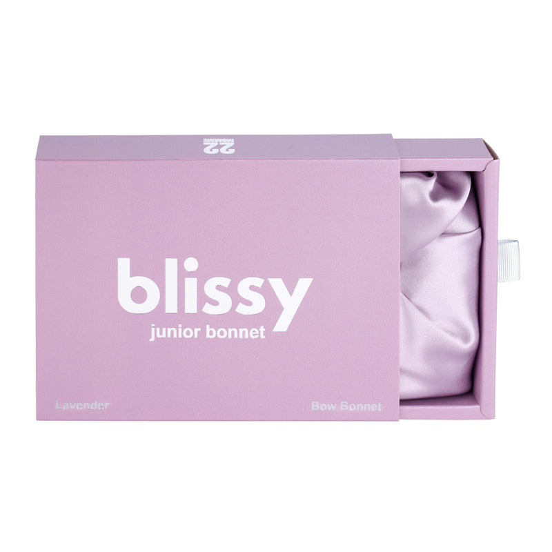 Blissy Junior Bow Bonnet - Lavender